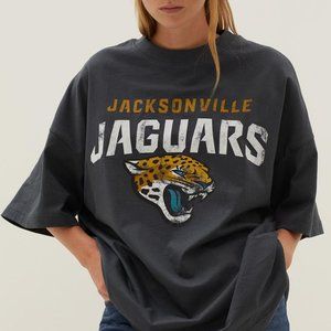 Vintage NFL Jacksonville Jaguars American Football Fan Black Unisex T Shirt